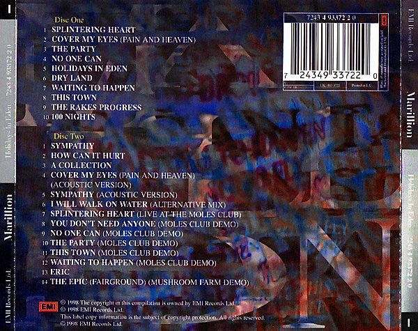 USED 2CD - Holidays In Eden