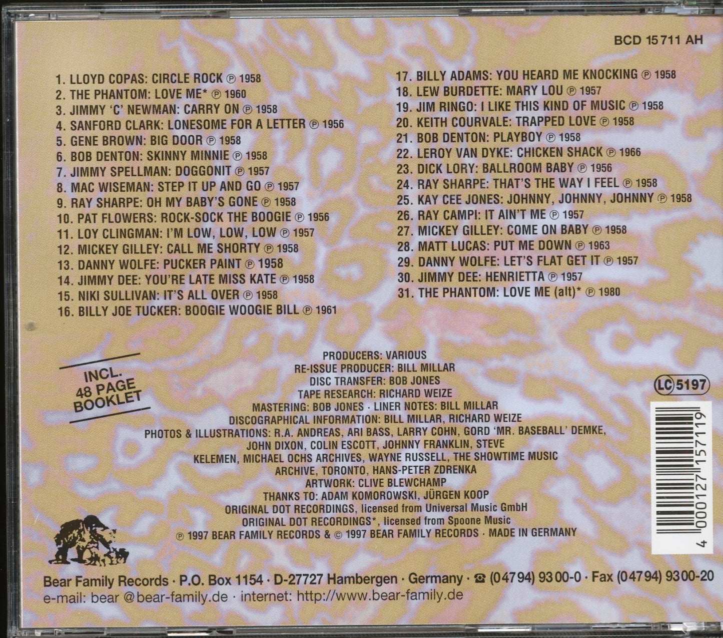 USED CD - That'll Flat ... Git It! Vol. 5: Rockabilly And Rock 'N' Roll From The Vaults Of Dot Records