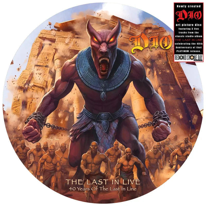 DIO Last in Line LP we rock ディオ　レコード LP - Dio - The Last in Live (40 Years Of The Last In Line