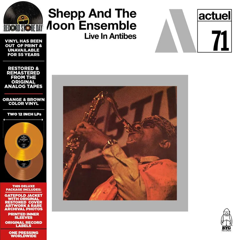 2LP - Archie Shepp and The Full Moon Ensemble - The Complete Live in Antibes