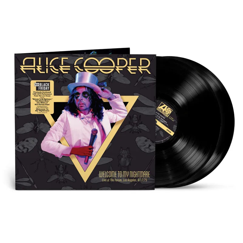 2LP - Alice Cooper - Welcome To My Nightmare Live From the Forum 6