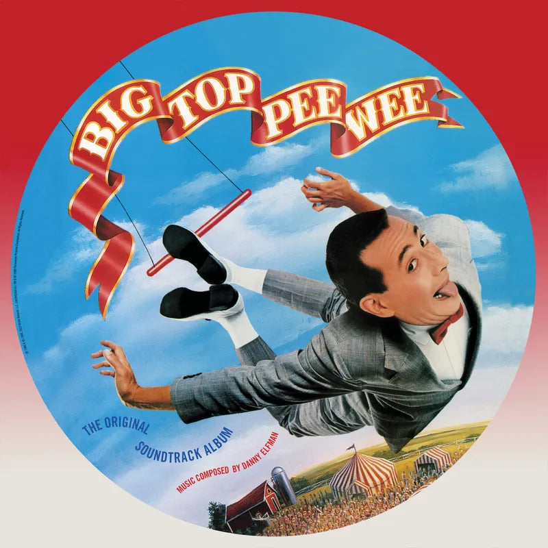 LP - Danny Elfman - Big Top Pee-Wee (The Original Soundtrack Album)