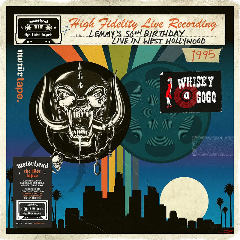 2LP - Motorhead - The Lost Tapes, Vol. 7 (Lemmy's 50th Birthday, Live in West Hollywood, 1995)