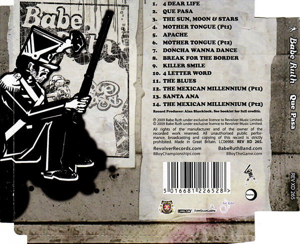 USED CD - Babe Ruth – Que Pasa