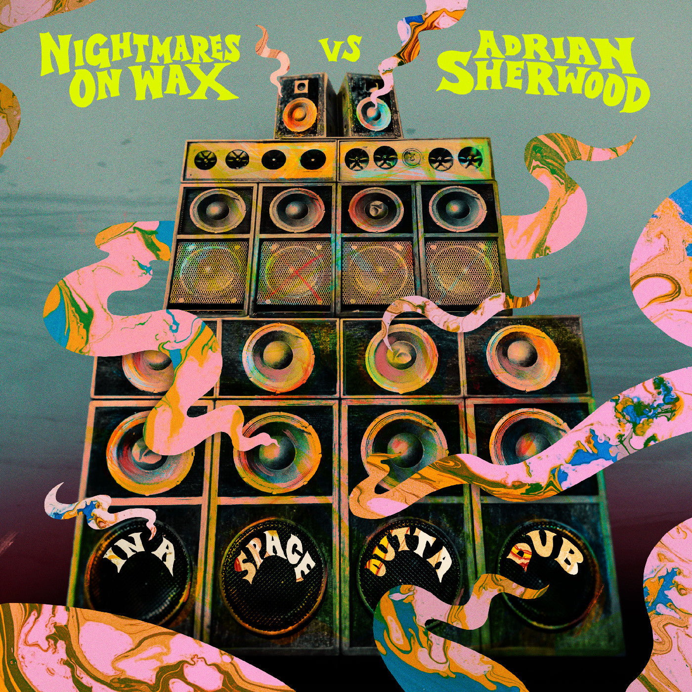 CD - Nightmares On Wax vs Adrian Sherwood - In A Space Outta Dub