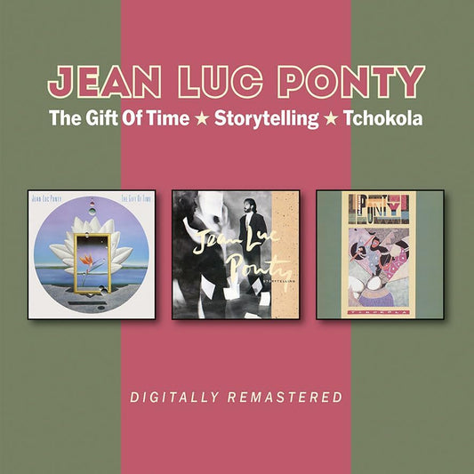 2CD - Jean Luc Ponty -  Gift Of Time / Storytelling / Tchokola