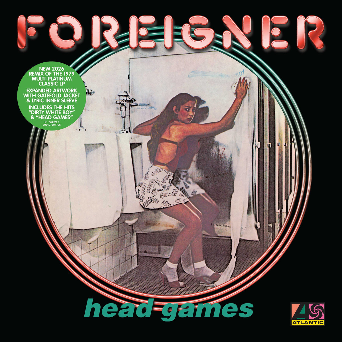 LP - Foreigner - Head Games (2026 remix)(Pre-Order)