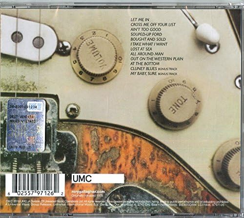 CD - Rory Gallagher - Against The Grain