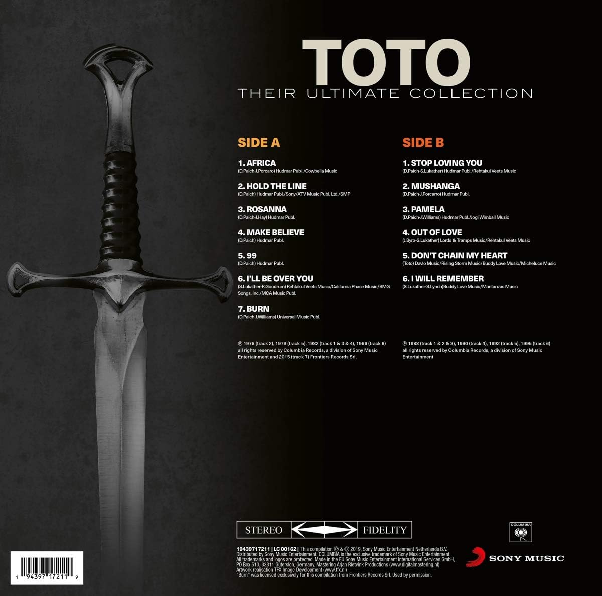 LP - Toto - Their Ultimate Collection