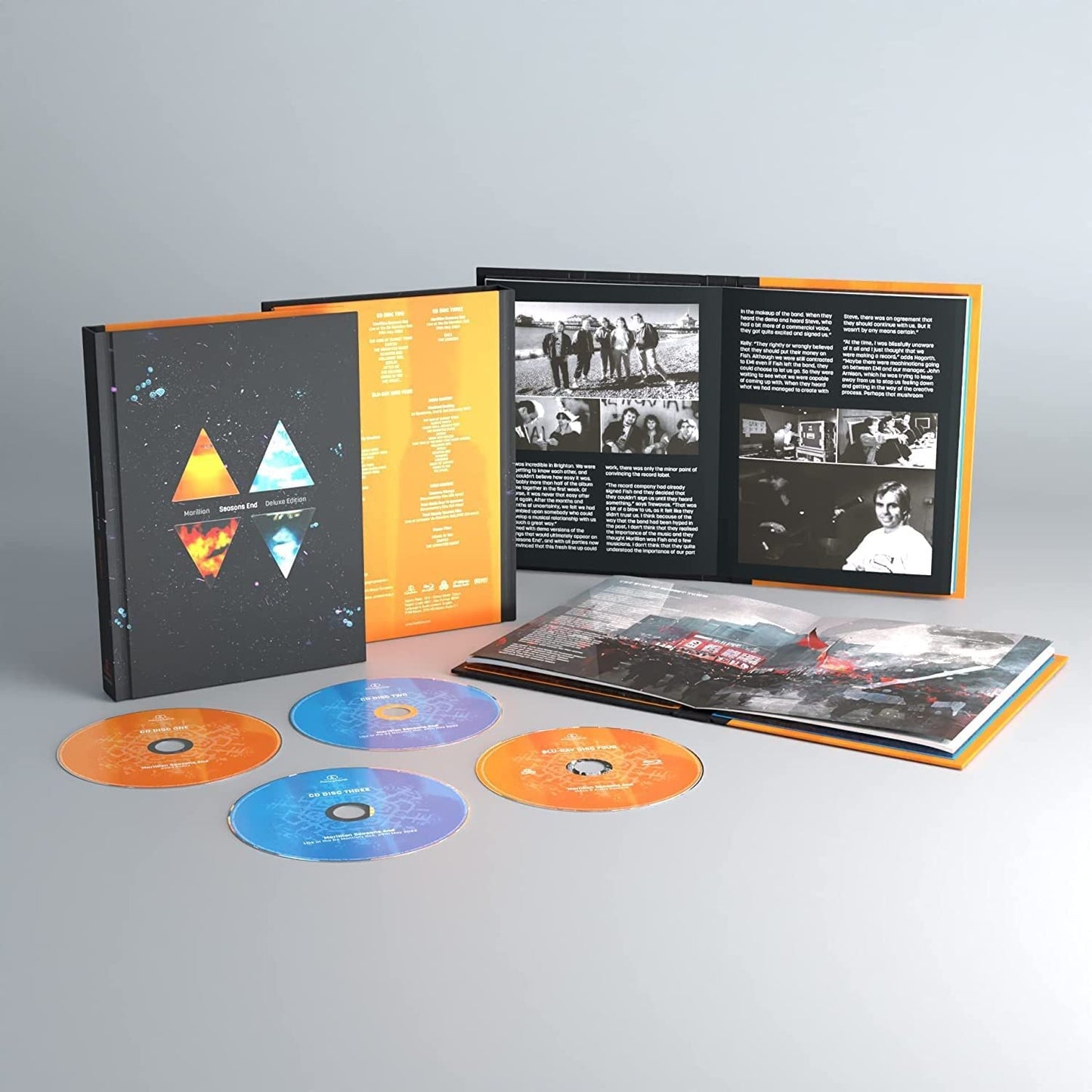 3CD/BluRay - Marillion - Season's End