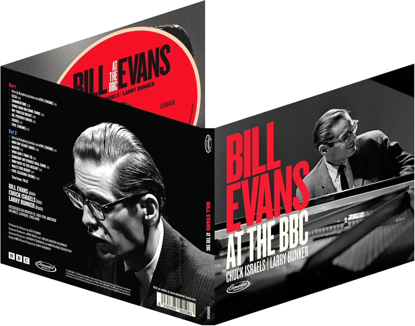 2CD - Bill Evans - At The BBC