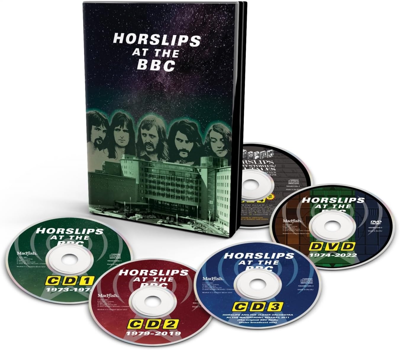 4CD/DVD - Horslips - At The BBC
