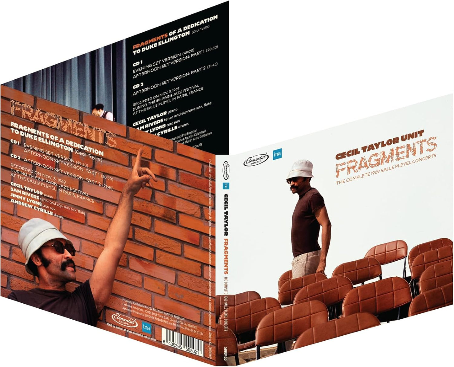 2CD - Cecil Taylor - Fragments: The Complete 1969 Salle Pleyel Concerts