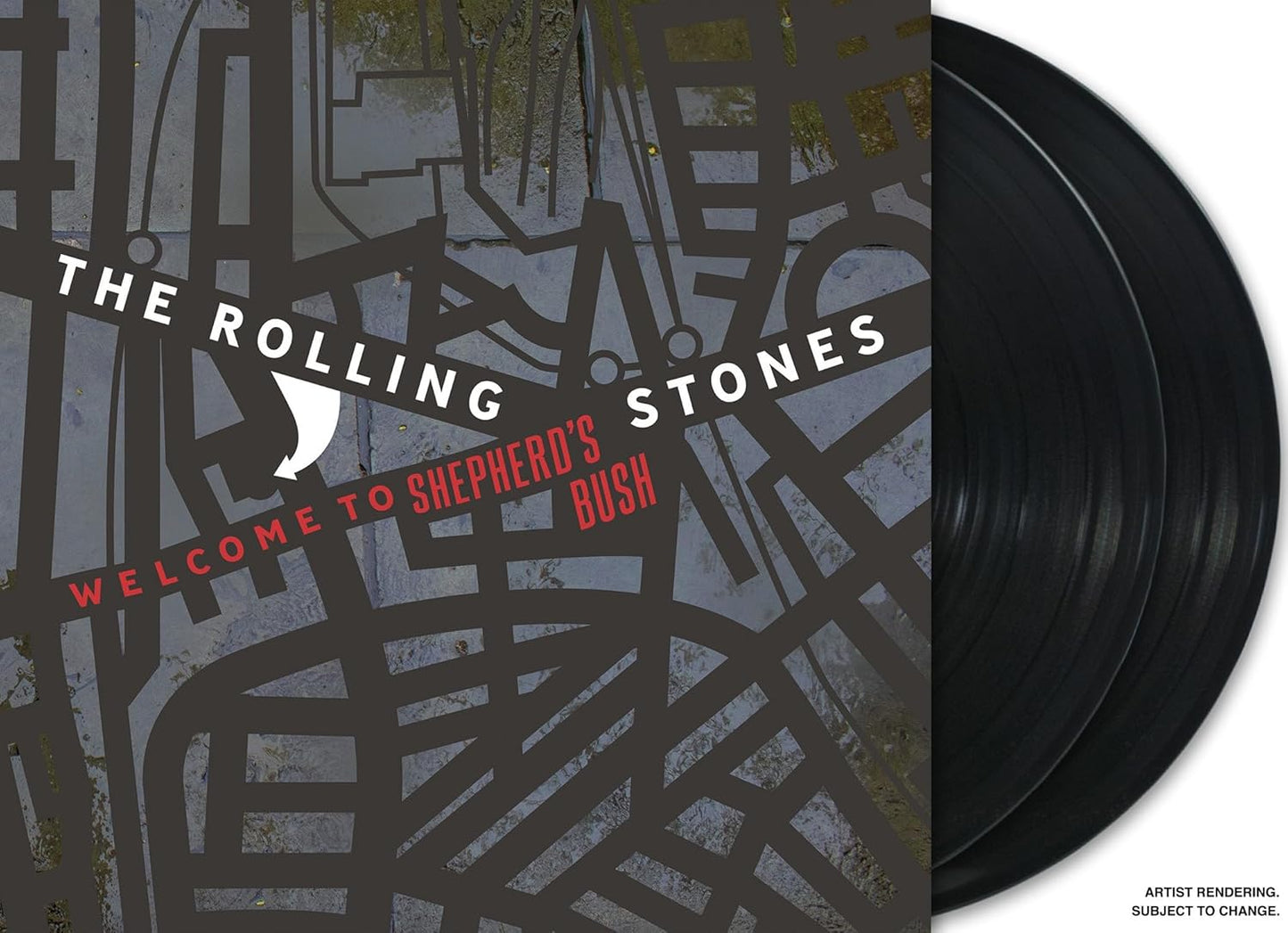 2LP - The Rolling Stones - Welcome To Shepherd's Bush