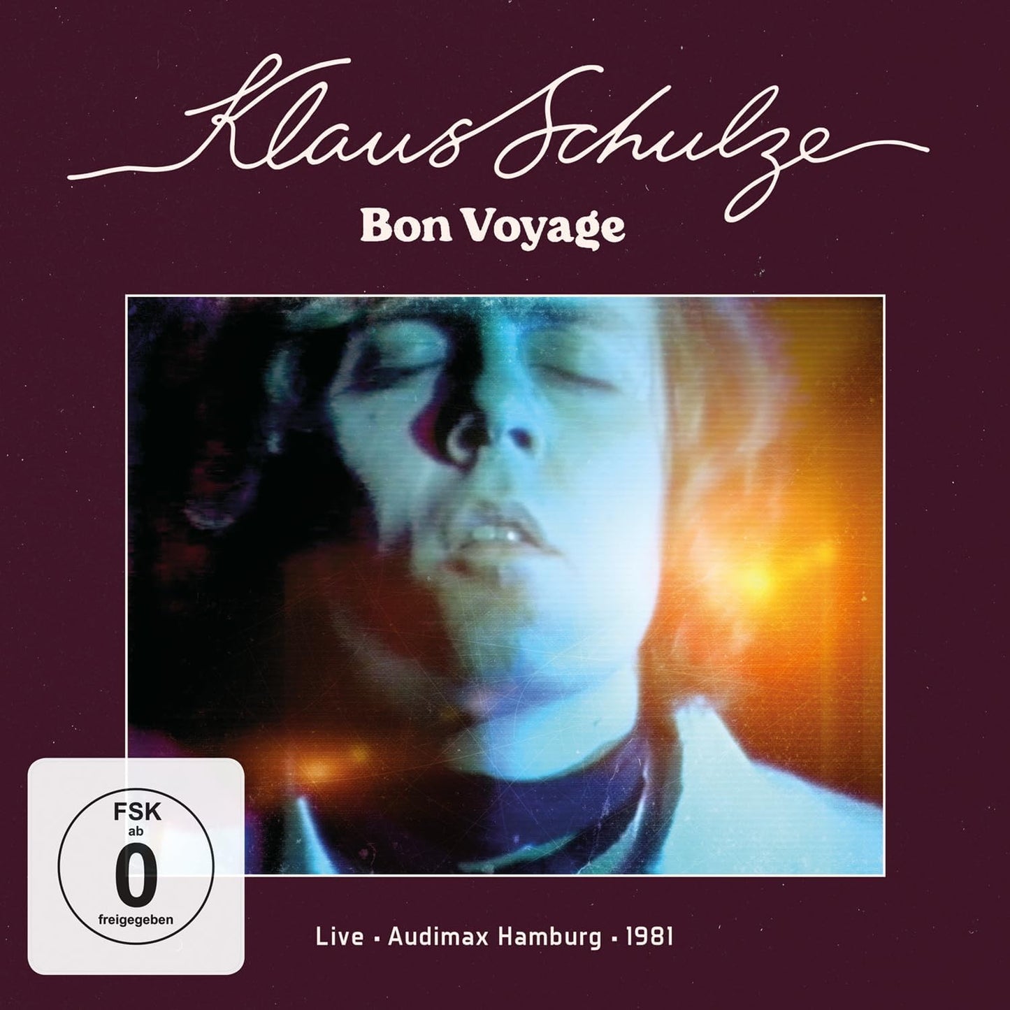 2CD/DVD - Klaus Schulze - Bon Voyage - Live Audimax Hamburg 1981