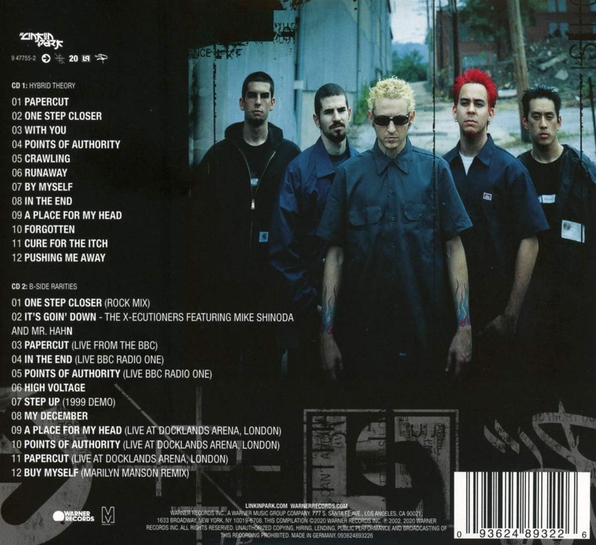 2CD - Linkin Park - Hybrid Theory 20th