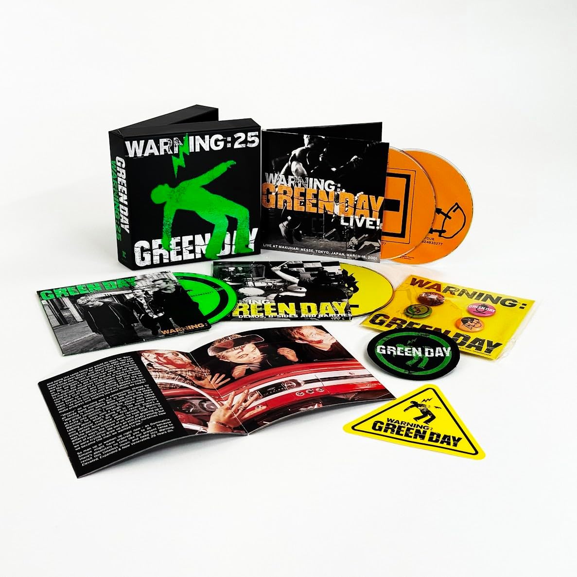 4CD - Green Day - Warning 25th