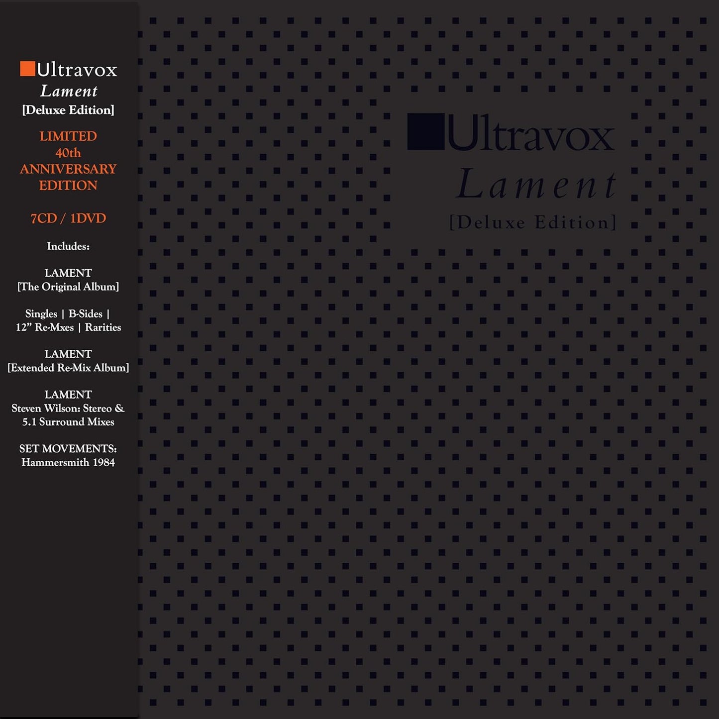 7CD/BluRay - Ultravox - Lament (40th)