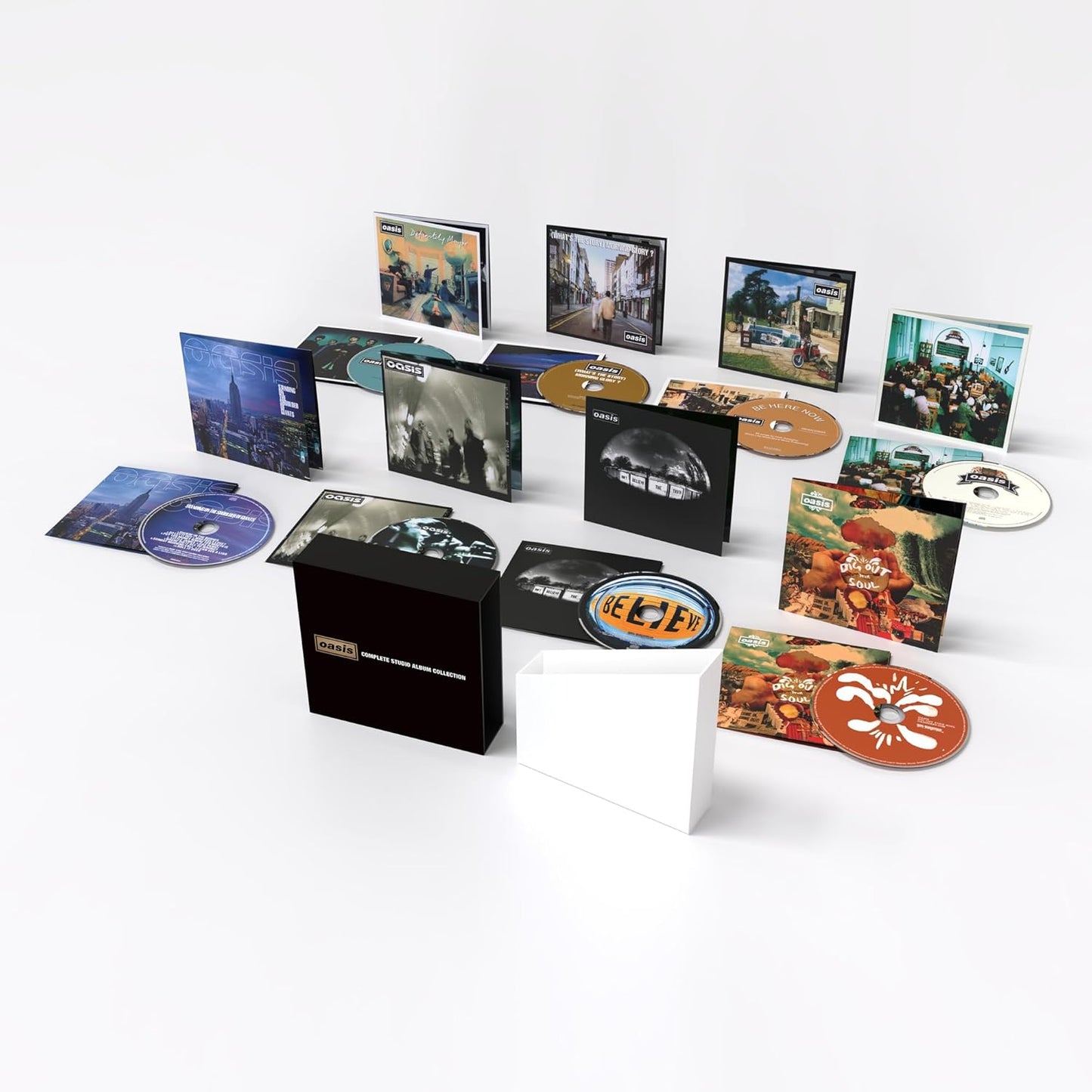 8CD - Oasis - The Complete Studio Album Collection