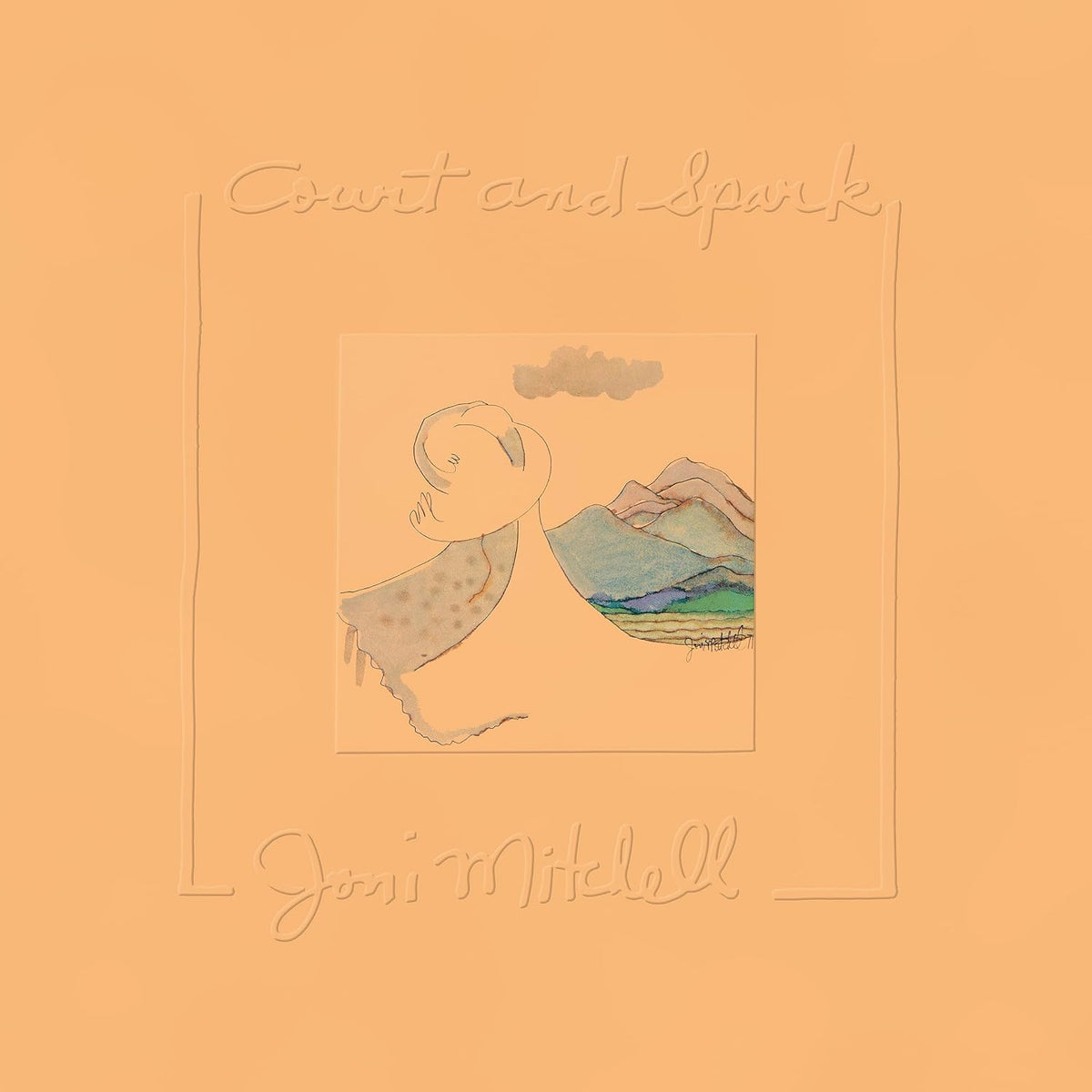 LP - Joni Mitchell - Court And Spark