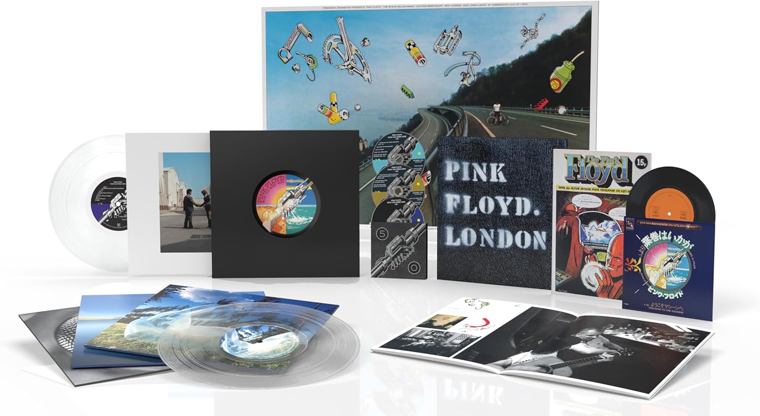 Pink Floyd Wish You Were Here 50th限定液体LP 2CD/BluRay/4LP - Pink Floyd - Wish You Were Here (50th Anniversary