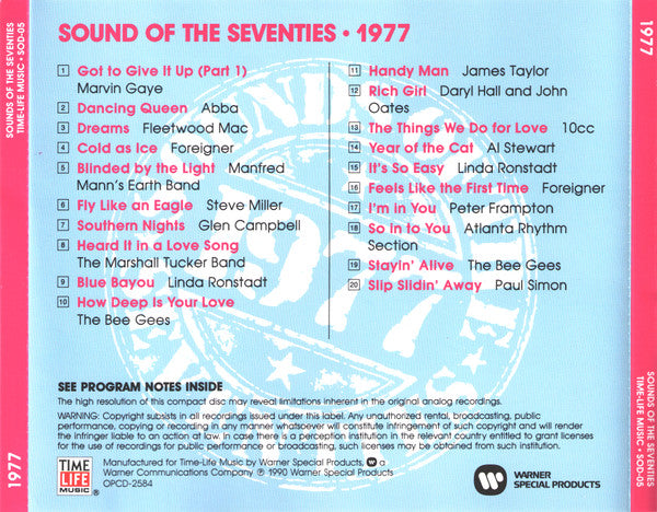 USED CD - Various – Sounds Of The Seventies 1977