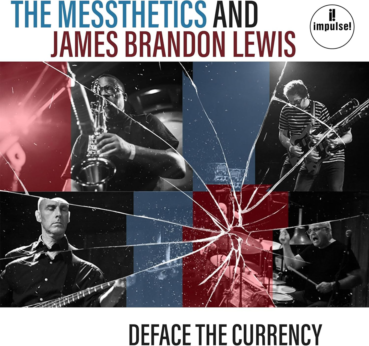 CD - The Messthetics and James Brandon Lewis - Deface The Currency