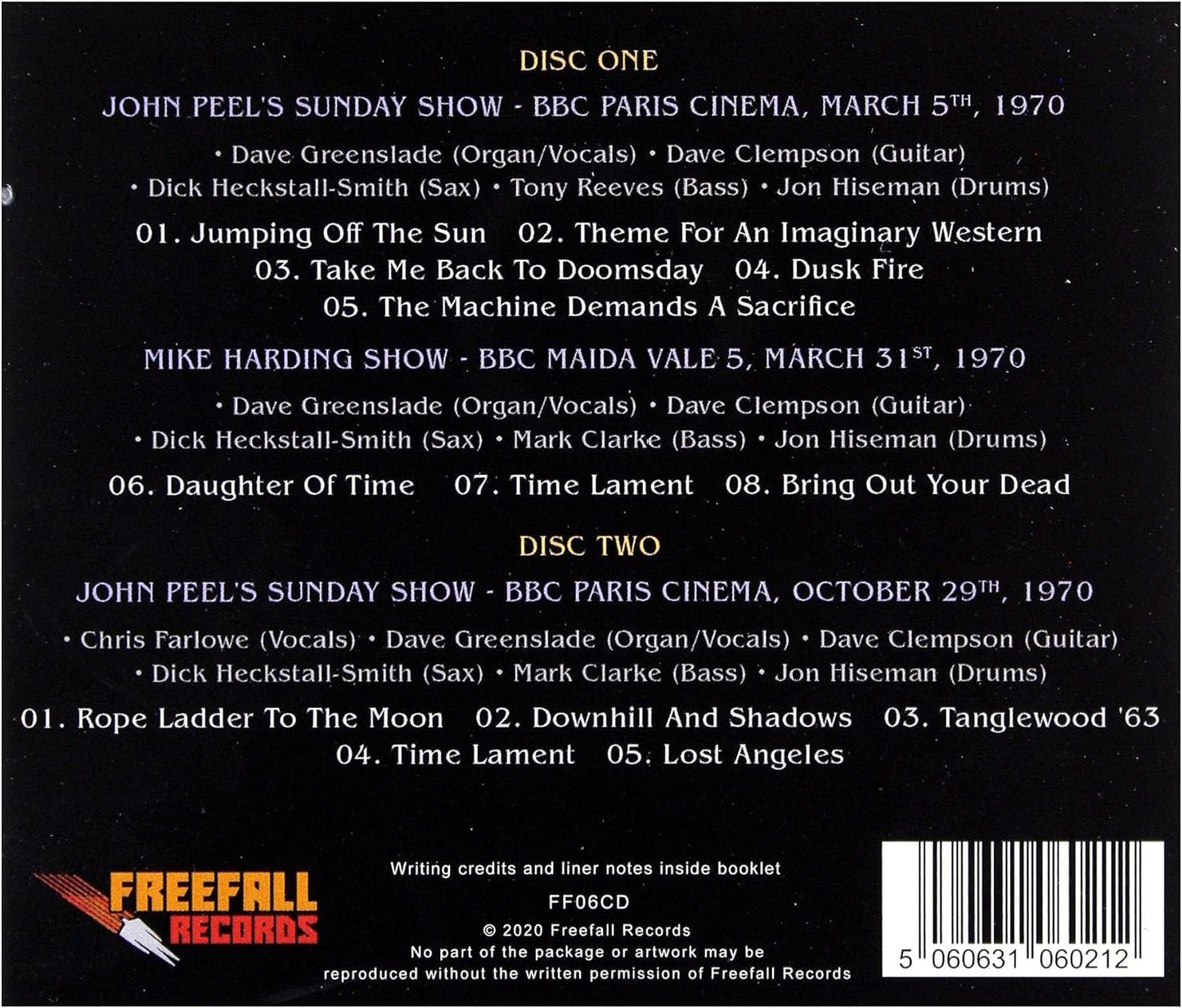 USED 2CD - Colosseum - Time's Arrow