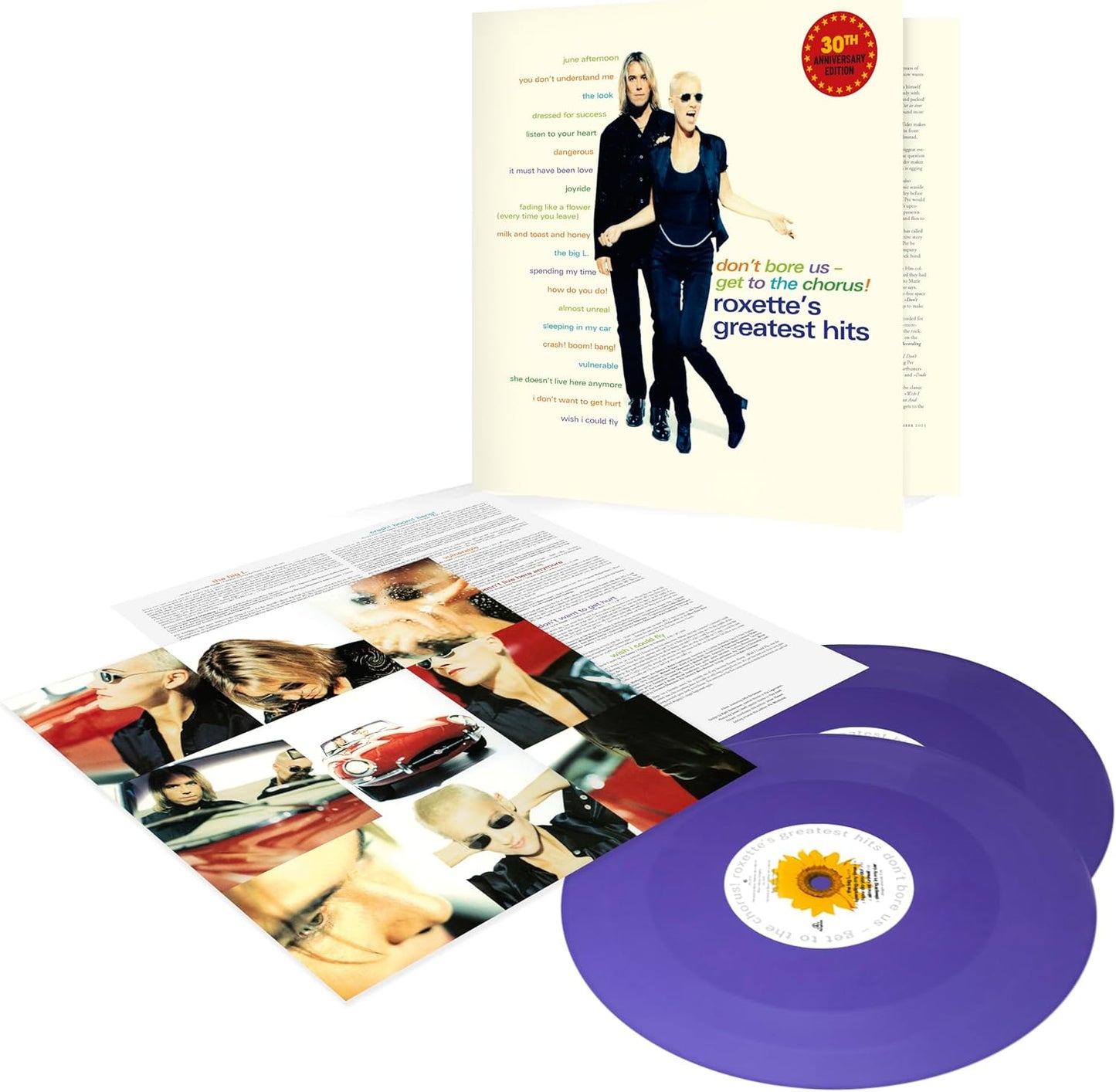 2LP - Roxette - Don't Bore Us - Get to the Chorus! Roxette's Greatest Hits (30th)