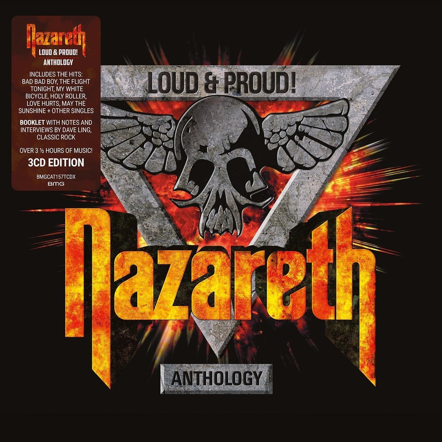 3CD - Nazareth - Loud & Proud Anthology