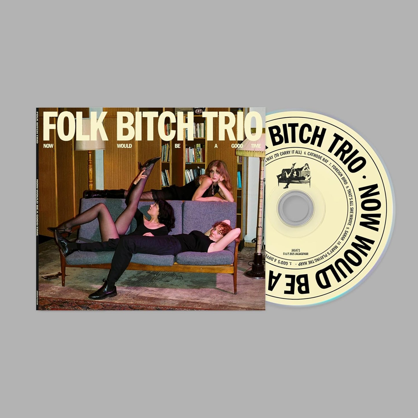 CD - Folk Bitch Trio - Now Would Be a Good Time
