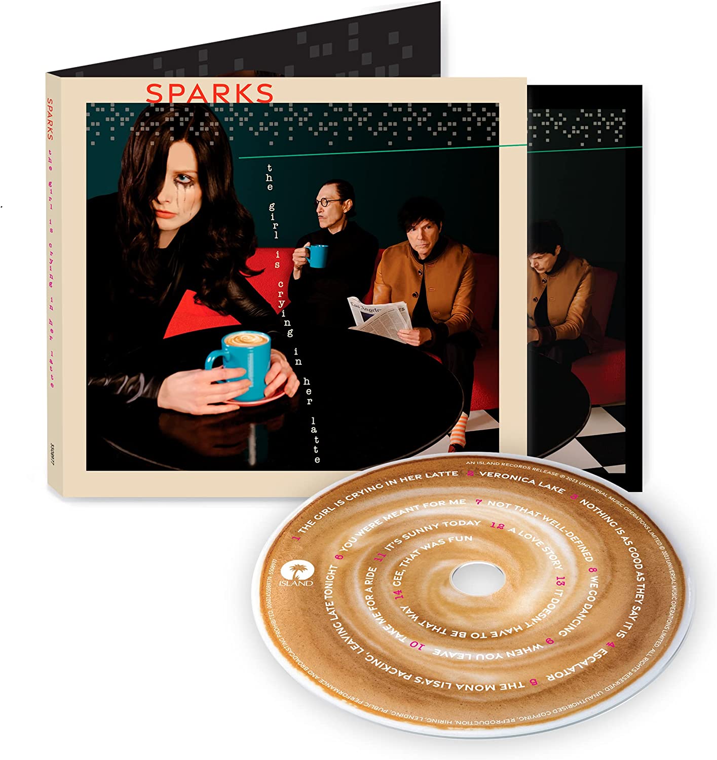 Sparks - The Girl Is Crying In Her Latte - CD