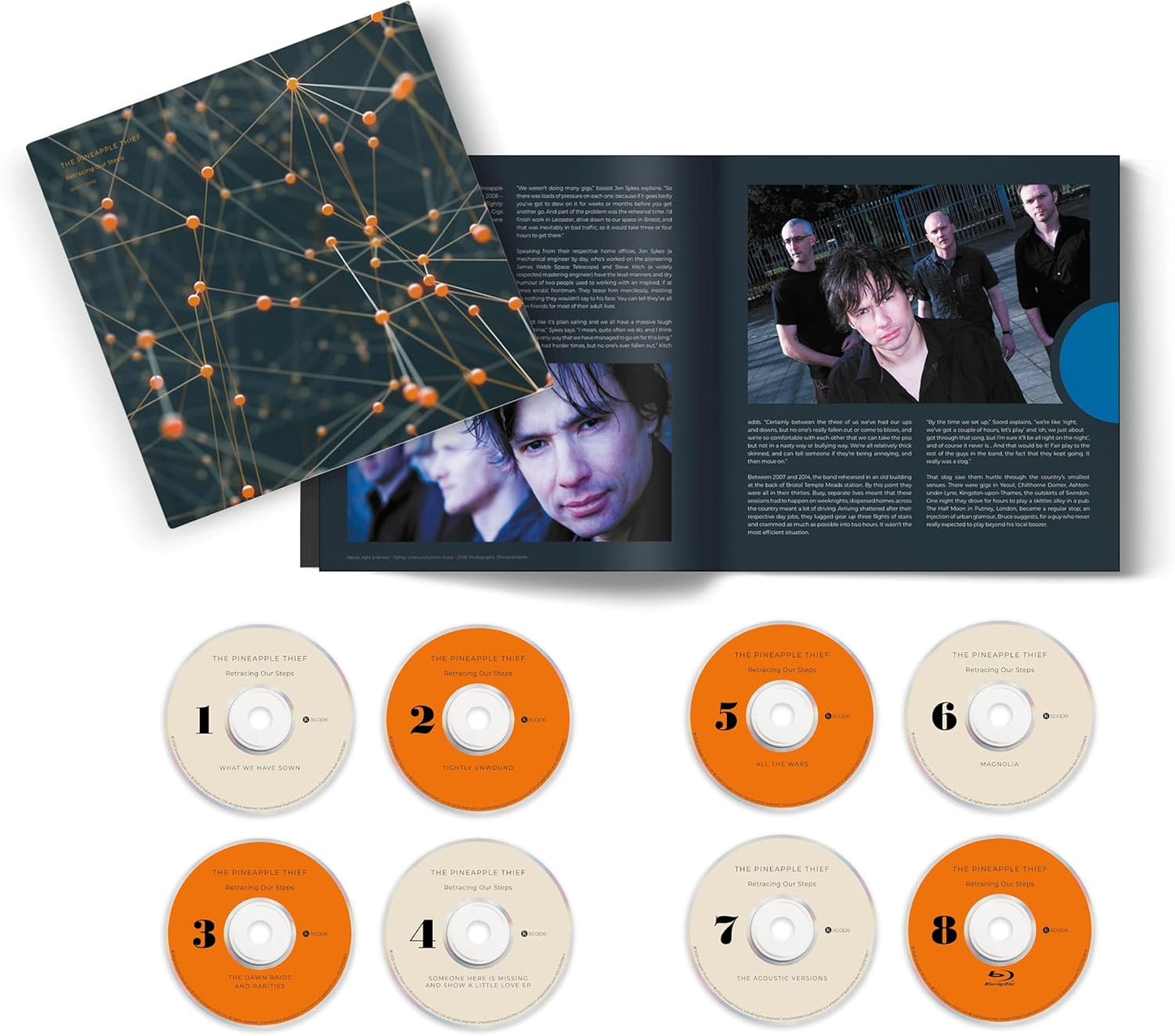 7CD/BluRay - Pineapple Thief - Retracing Our Steps