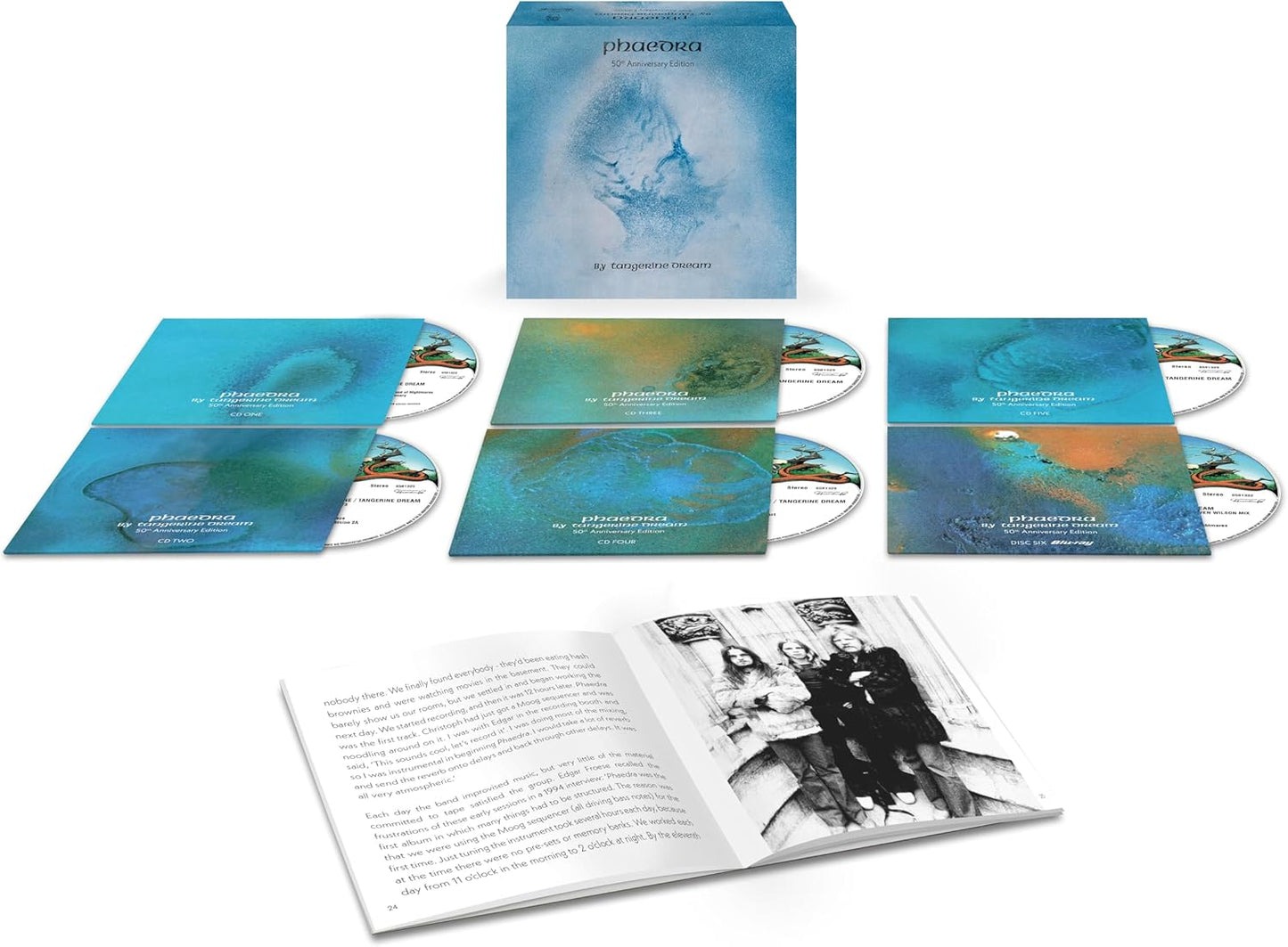 5CD/BluRay - Tangerine Dream - Phaedra 50th