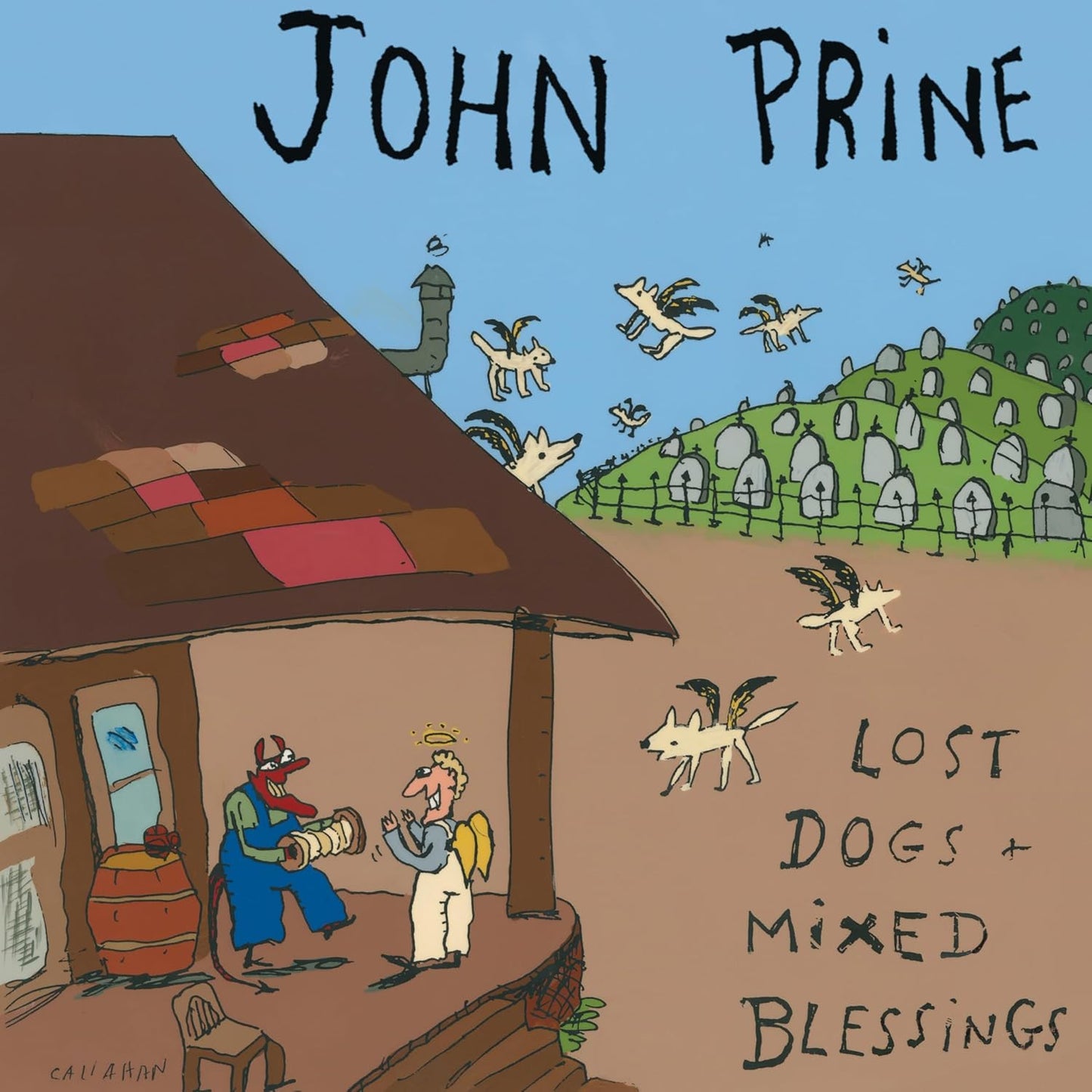 CD - John Prine - Lost Dogs + Mixes Blessings