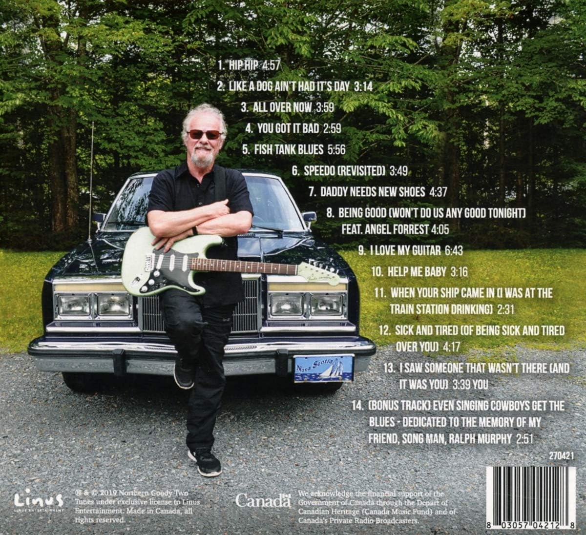 CD - Myles Goodwyn – Friends Of The Blues 2