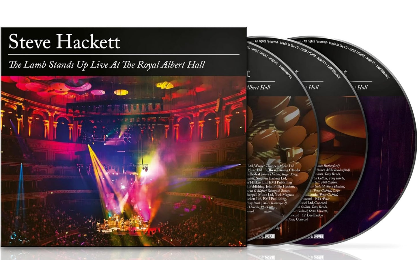 2CD/BluRay - Steve Hackett - The Lamb Stands Up Live At The Royal Albert Hall