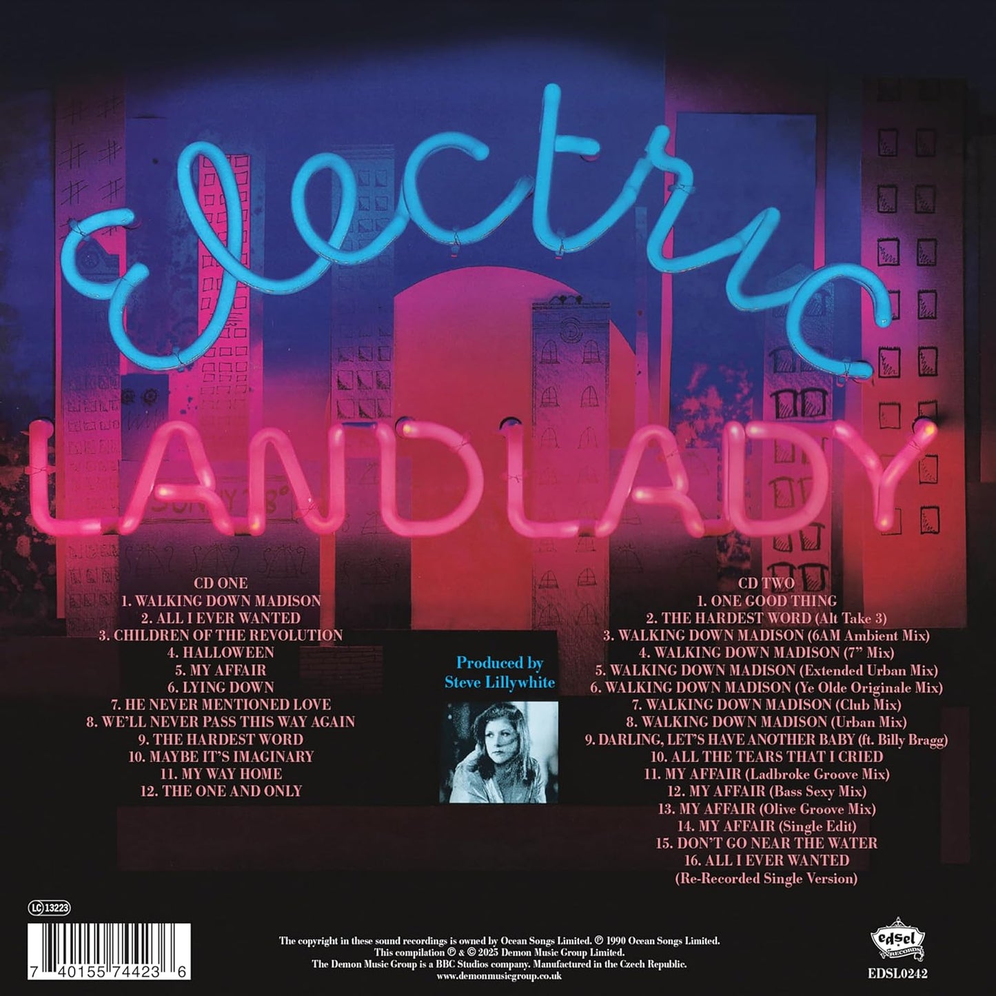 2CD - Kirsty MacColl - Electric Landlady
