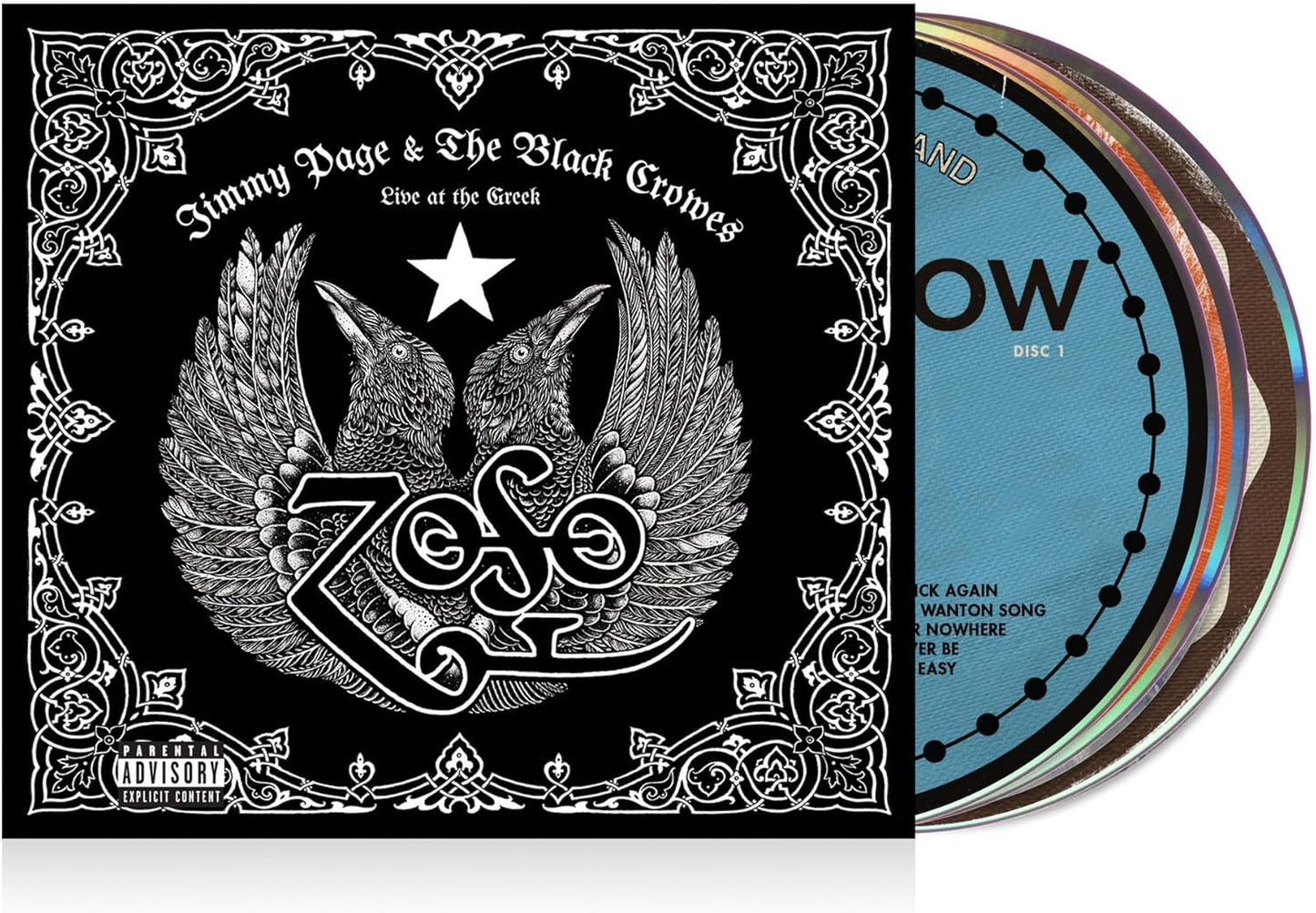3CD - Jimmy Page & The Black Crowes - Live at the Greek