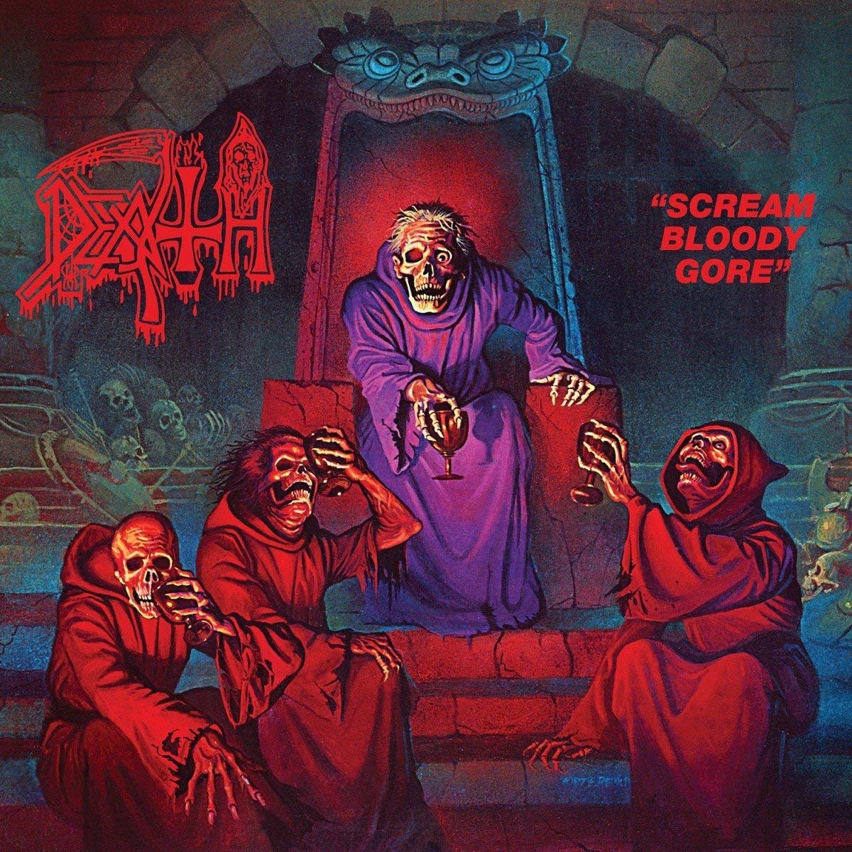 DEATH SCREAM BLOODY GORE レコードCOMBAT LP - Death - Scream Bloody Gore (Splatter) – Encore Records Ltd