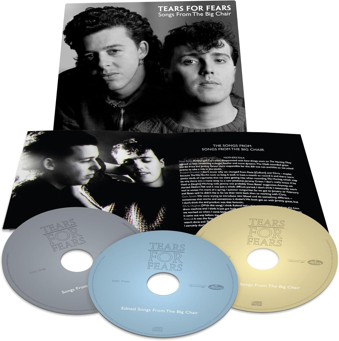 3CD - Tears For Fears - Songs From The Big Chair (40th)