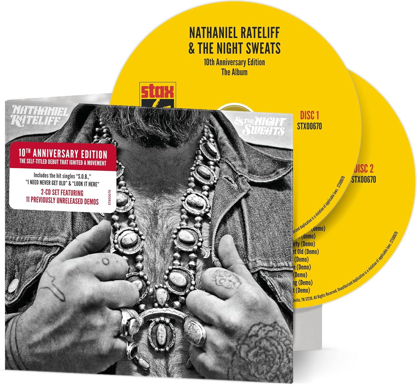 2CD - Nathaniel Rateliff & the Night Sweats - Self-titled (10th)