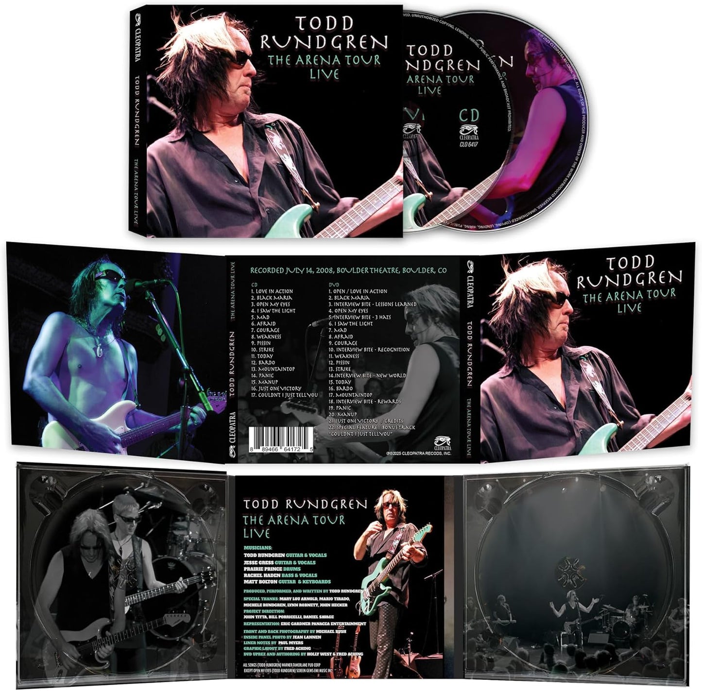 CD/DVD - Todd Rundgren - The Arena Tour Live