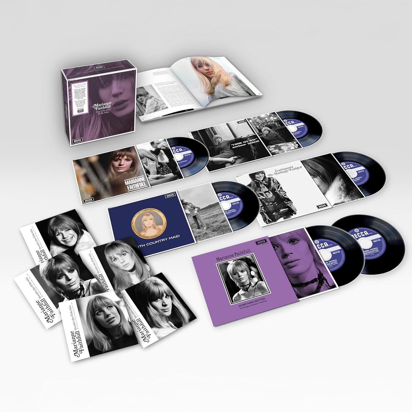 6CD - Marianne Faithful - Cast Your Fate To The Wind: The Complete UK Decca Recordings