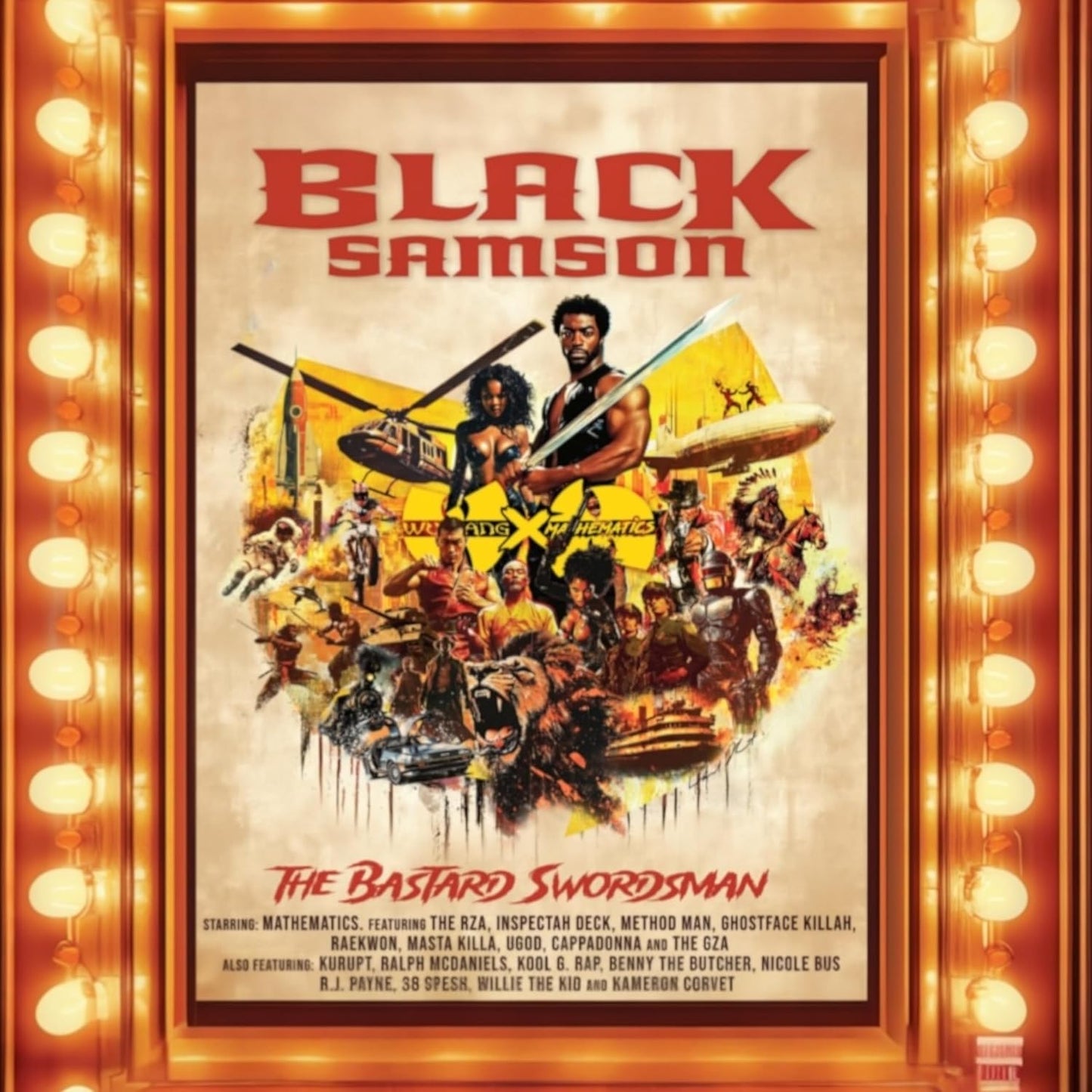 2CD - Wu-Tang and Mathematics - Black Samson, The Bastard Swordsman