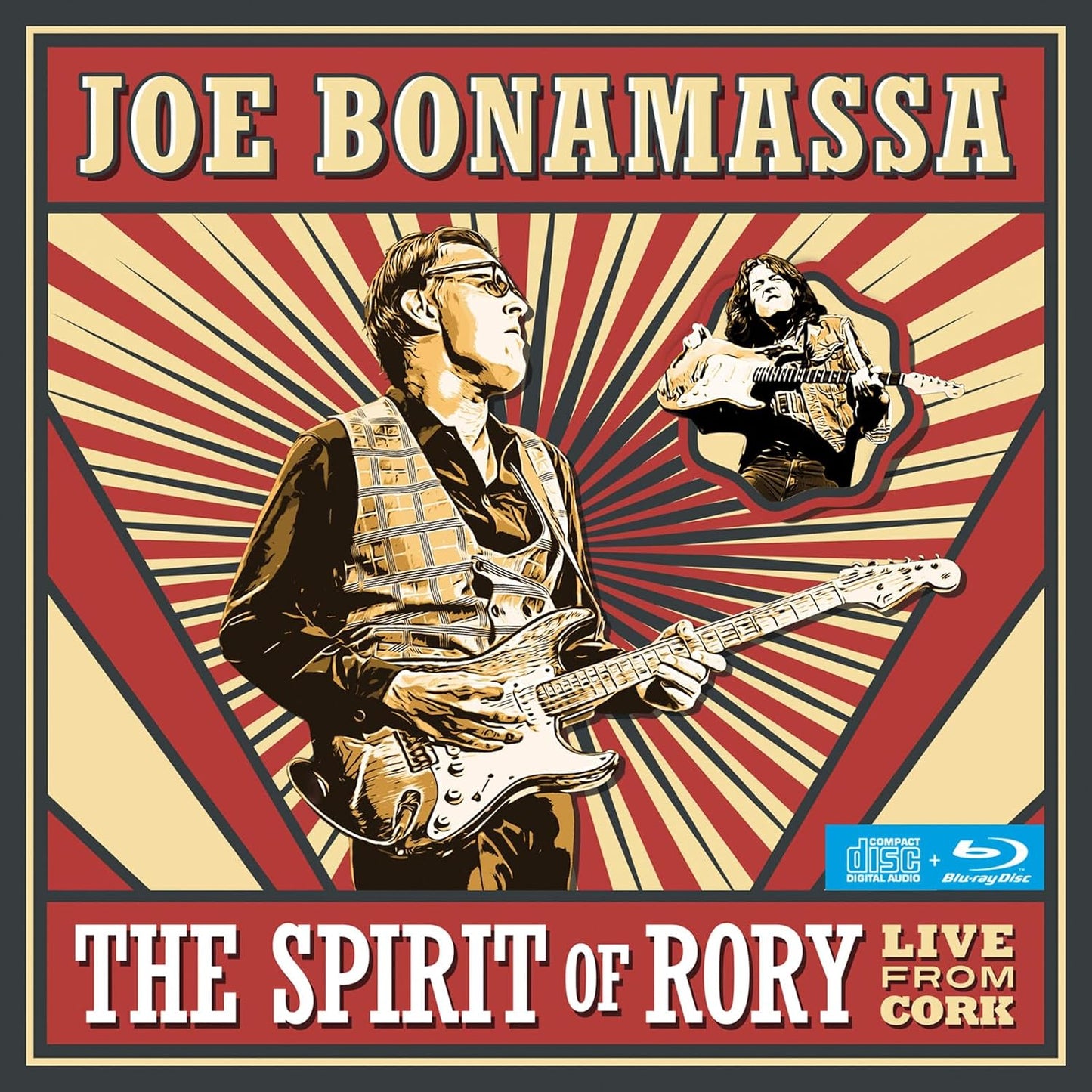 CD/BluRay - Joe Bonamassa - The Spirit Of Rory Live From Cork