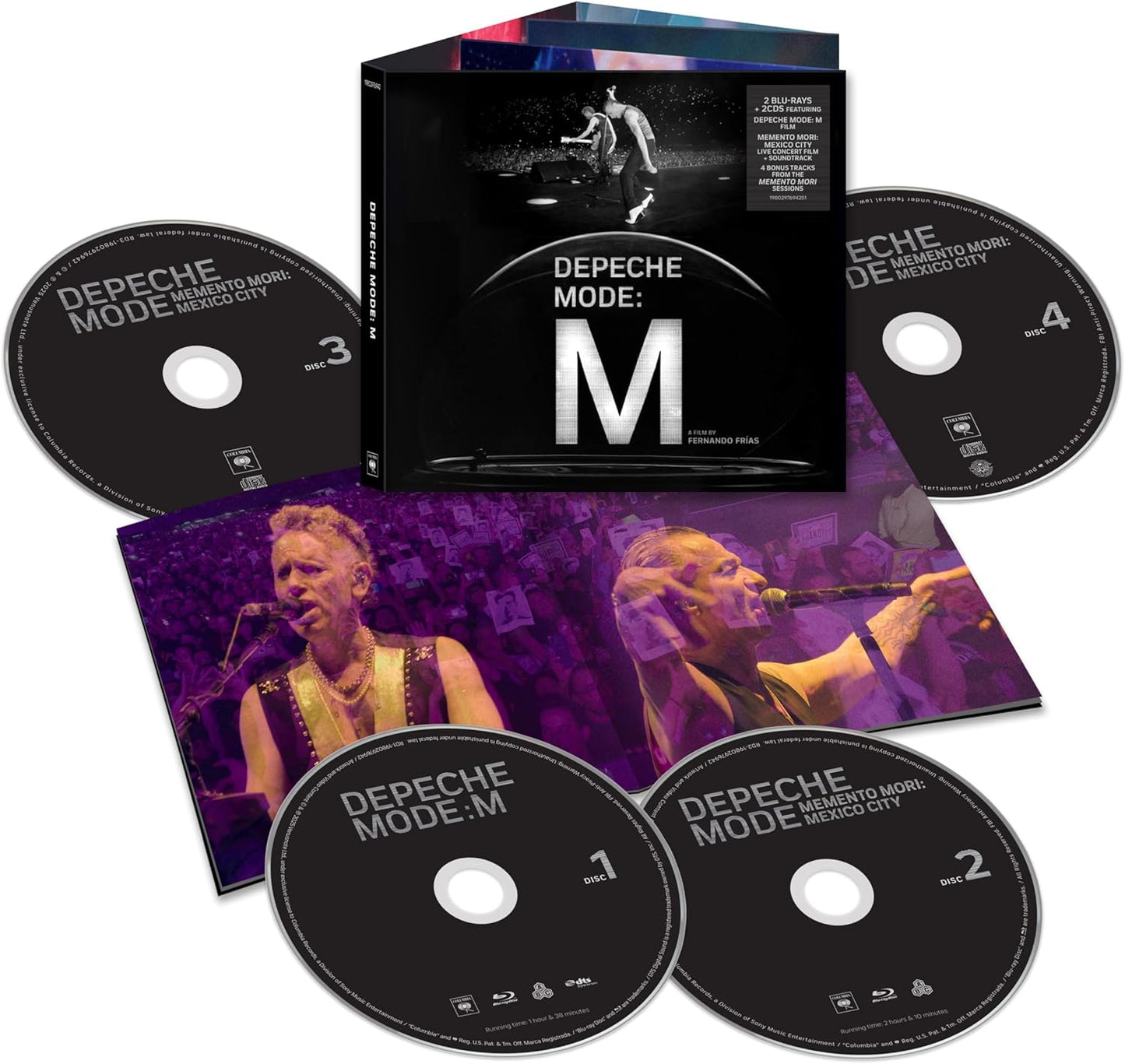 2CD/2BluRay - Depeche Mode - M