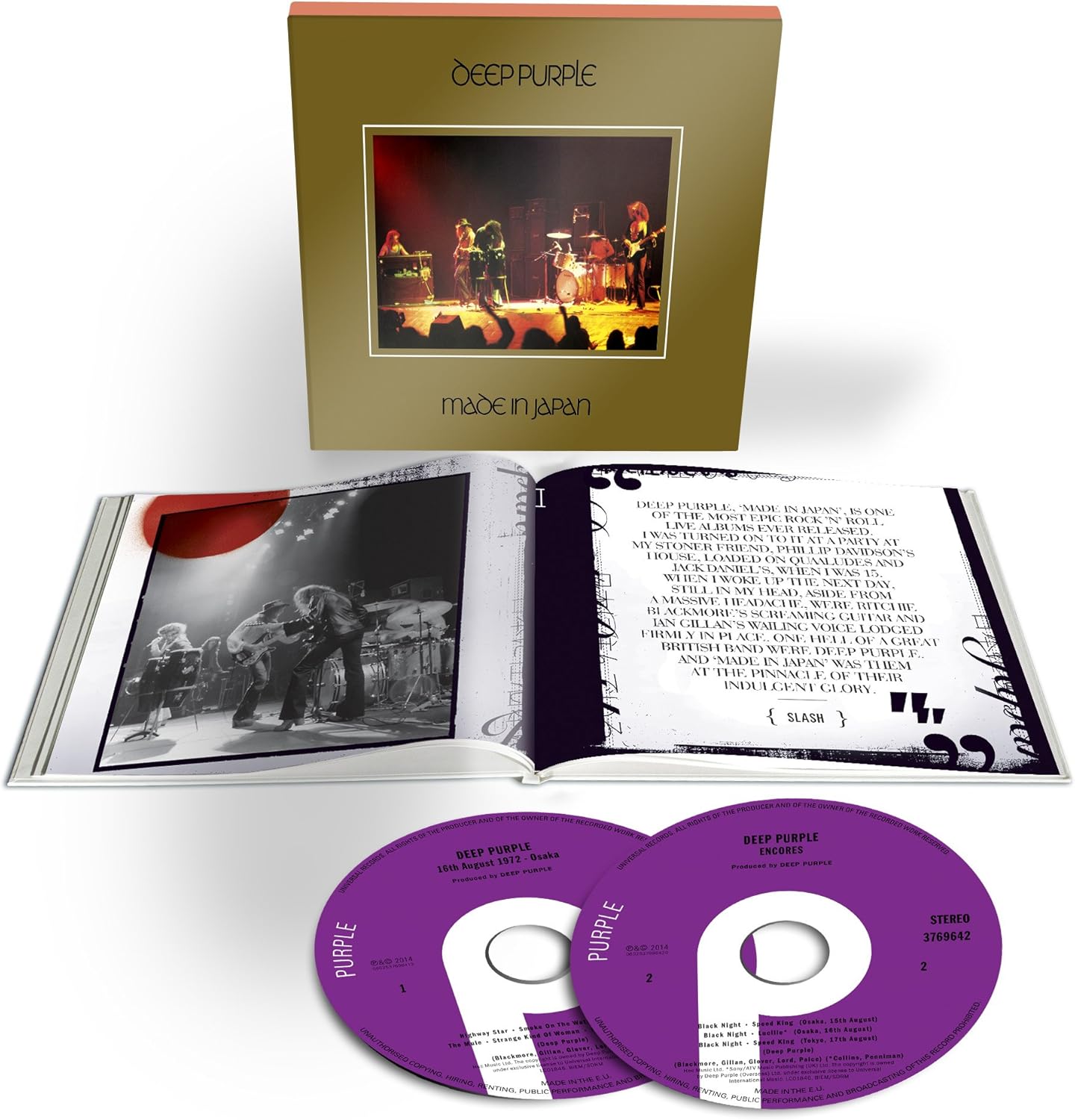 USED 2CD - Deep Purple - Made In Japan