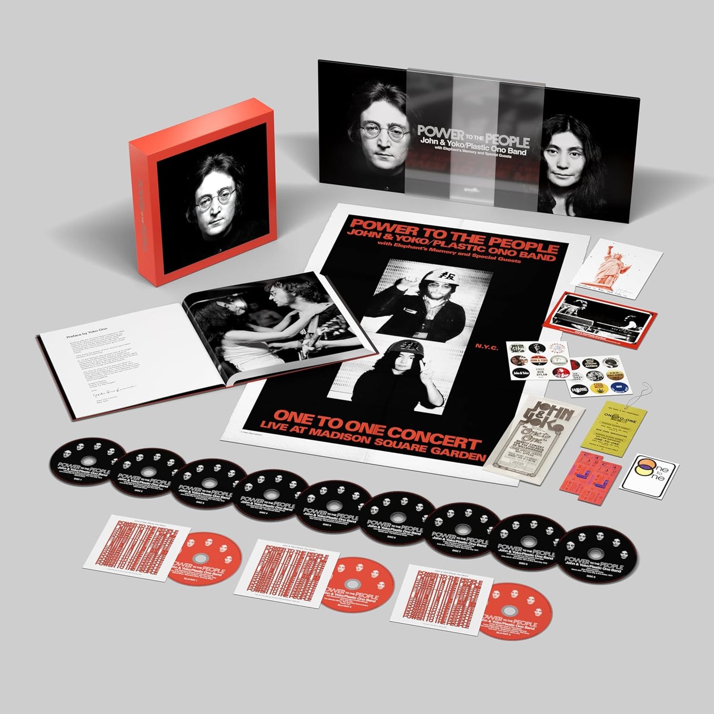 9CD/3BluRay - John Lennon - Power To The People: Live at the One To One Concert