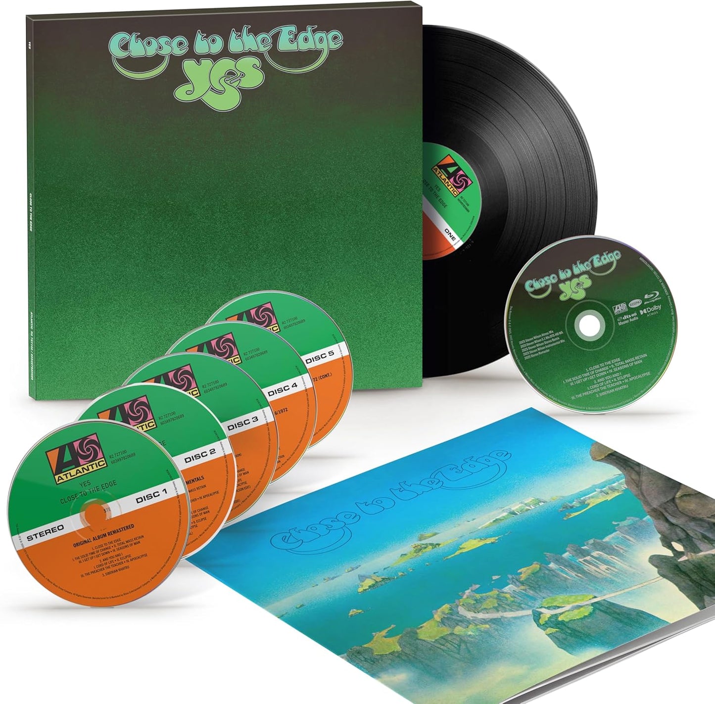5CD/LP/BluRay - Yes - Close To The Edge (Super Deluxe)